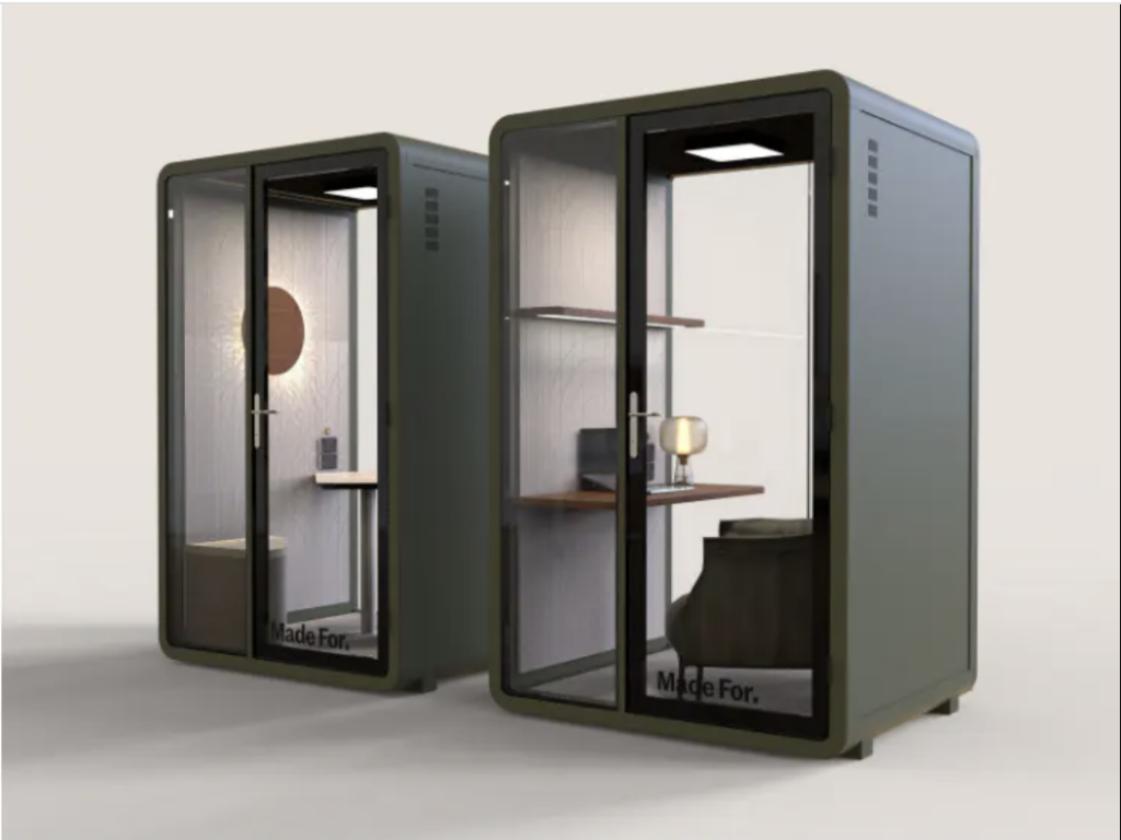 Bureau booth render