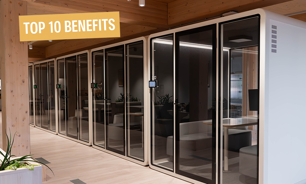 Featured Image from Top 10 Benefits of Using Soundproof Office Pods in Your Workplace