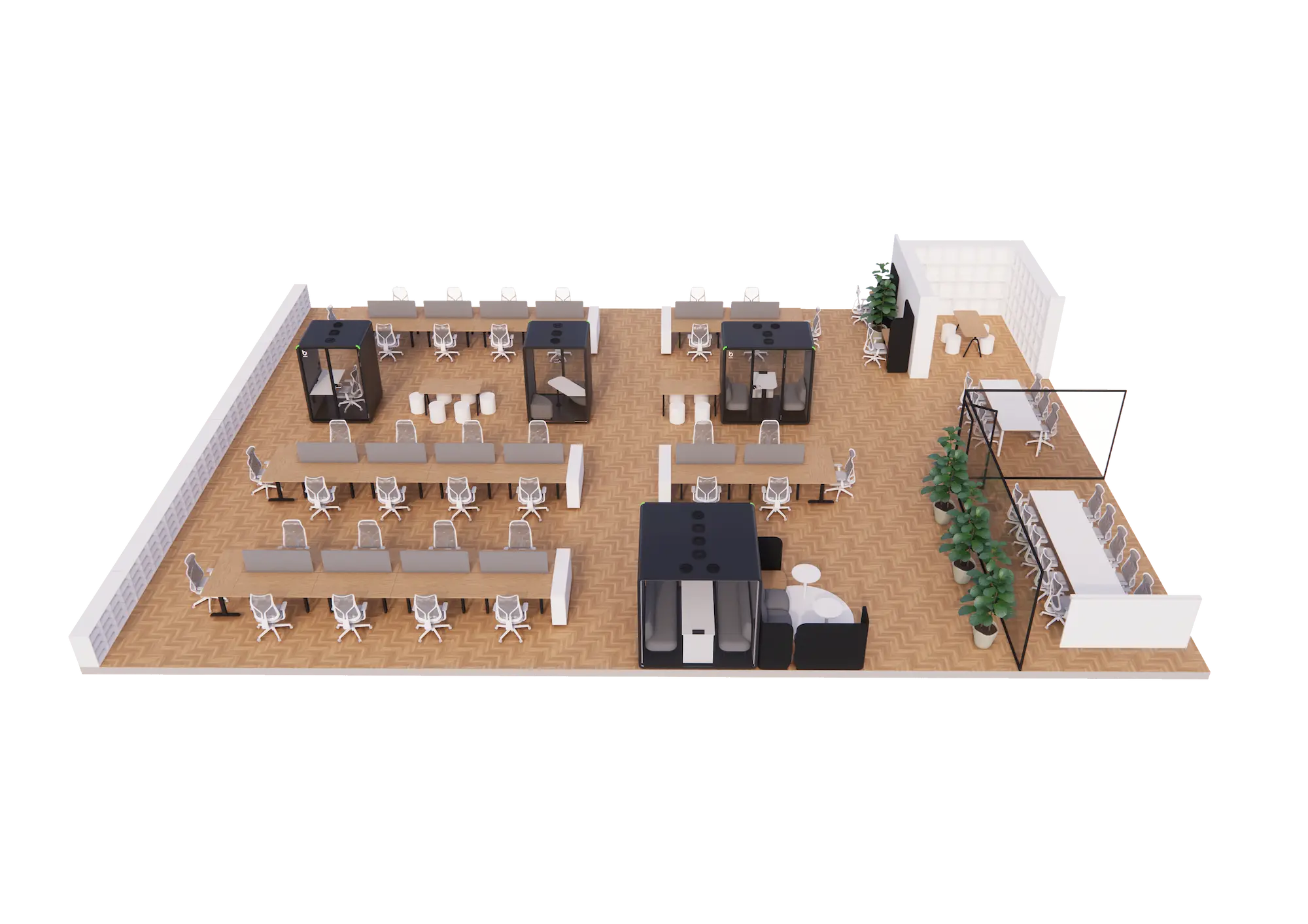 Featured Image from Where Should You Place a Soundproof Office Booth?