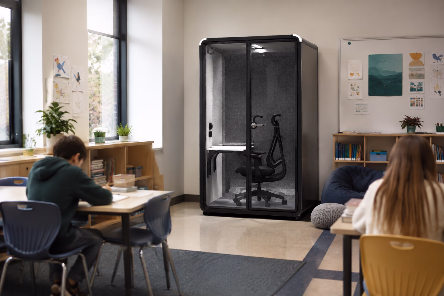 Featured Image from How Soundproof Booths Support Every Kind of Learner in School